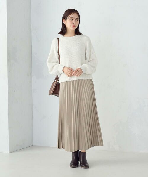 COMME CA ISM / コムサイズム ニット・セーター | 【ウォッシャブル】ミックスラメモールニット | 詳細1