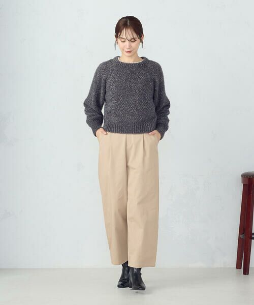 COMME CA ISM / コムサイズム ニット・セーター | 【ウォッシャブル】ミックスラメモールニット | 詳細6