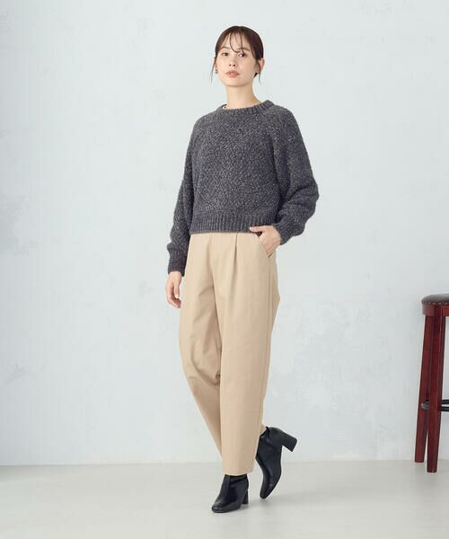 COMME CA ISM / コムサイズム ニット・セーター | 【ウォッシャブル】ミックスラメモールニット | 詳細7