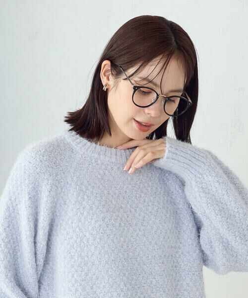 COMME CA ISM / コムサイズム ニット・セーター | 【ウォッシャブル】ミックスラメモールニット | 詳細13