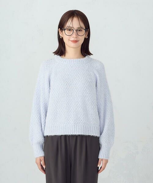 COMME CA ISM / コムサイズム ニット・セーター | 【ウォッシャブル】ミックスラメモールニット | 詳細14