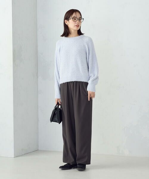 COMME CA ISM / コムサイズム ニット・セーター | 【ウォッシャブル】ミックスラメモールニット | 詳細10