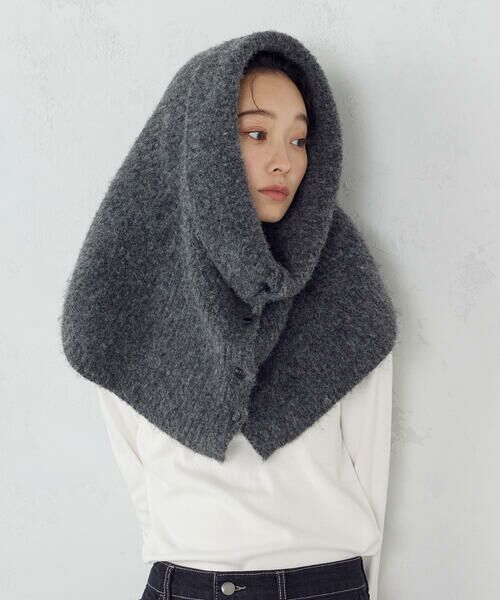 COMME CA ISM / コムサイズム マフラー・ショール・スヌード・ストール | ３ＷＡＹ　スヌード | 詳細8