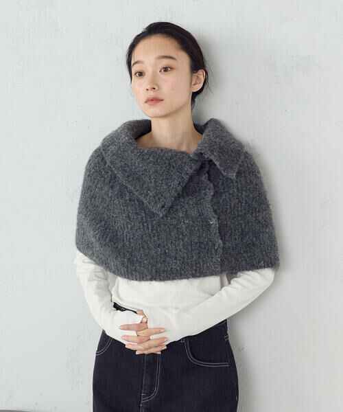 COMME CA ISM / コムサイズム マフラー・ショール・スヌード・ストール | ３ＷＡＹ　スヌード | 詳細2