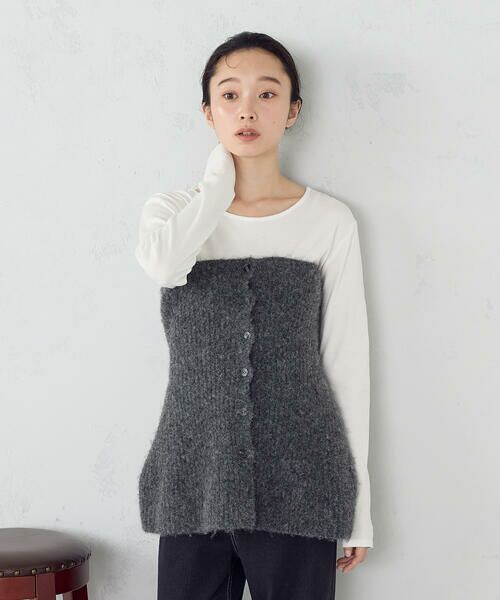 COMME CA ISM / コムサイズム マフラー・ショール・スヌード・ストール | ３ＷＡＹ　スヌード | 詳細5