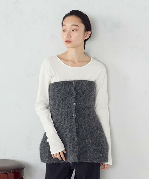 COMME CA ISM / コムサイズム マフラー・ショール・スヌード・ストール | ３ＷＡＹ　スヌード | 詳細6