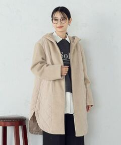 COMME CA ISM / コムサイズム その他アウター | コンビネーションキルトコート