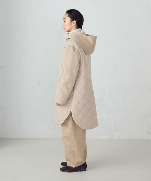 COMME CA ISM / コムサイズム その他アウター | コンビネーションキルトコート | 詳細24