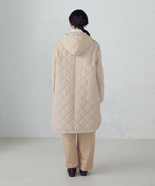 COMME CA ISM / コムサイズム その他アウター | コンビネーションキルトコート | 詳細25