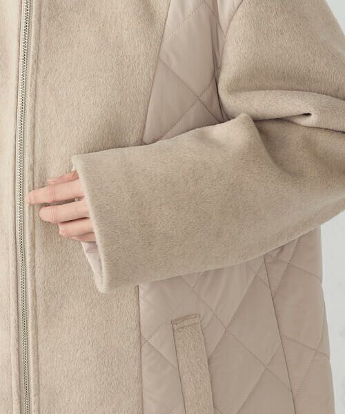 COMME CA ISM / コムサイズム その他アウター | コンビネーションキルトコート | 詳細27
