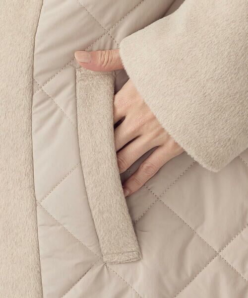 COMME CA ISM / コムサイズム その他アウター | コンビネーションキルトコート | 詳細28
