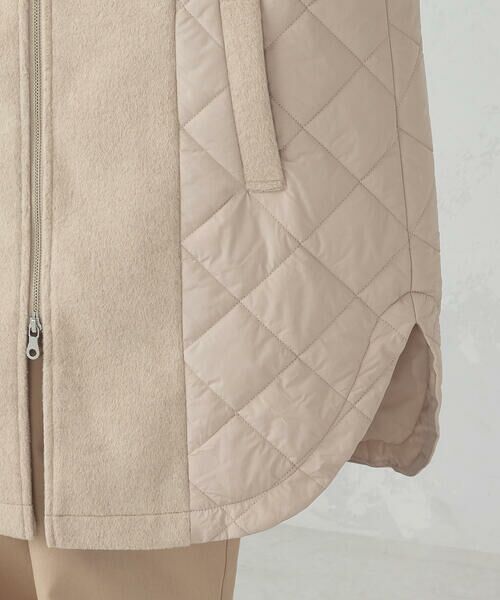COMME CA ISM / コムサイズム その他アウター | コンビネーションキルトコート | 詳細29