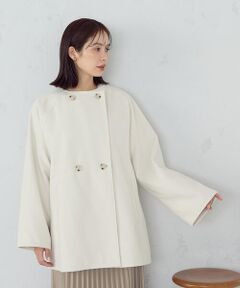 COMME CA ISM / コムサイズム その他アウター | Ｗフェイスコート