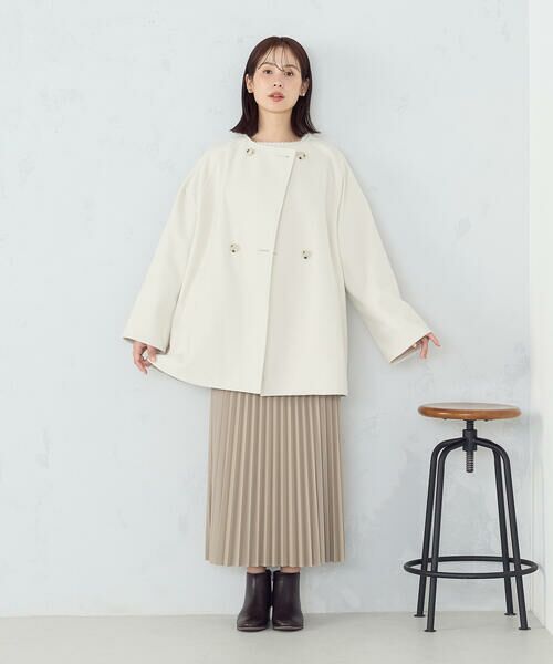 COMME CA ISM / コムサイズム その他アウター | Ｗフェイスコート | 詳細1