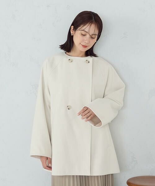 COMME CA ISM / コムサイズム その他アウター | Ｗフェイスコート | 詳細3