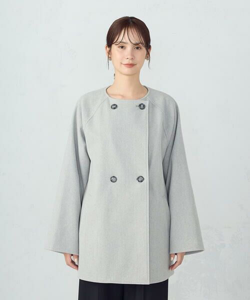 COMME CA ISM / コムサイズム その他アウター | Ｗフェイスコート | 詳細12