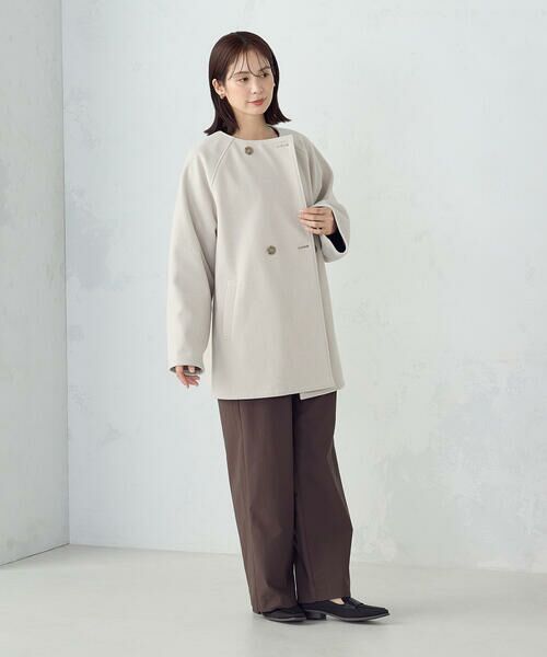 COMME CA ISM / コムサイズム その他アウター | Ｗフェイスコート | 詳細25