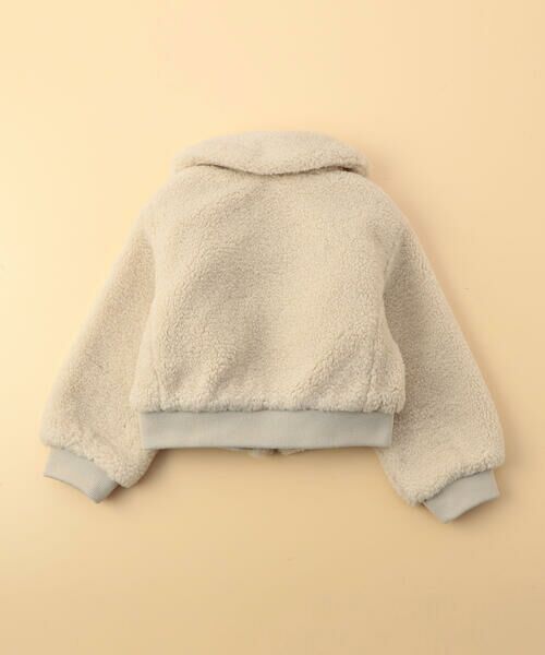COMME CA ISM / コムサイズム ベビー・キッズグッズ | ボアフリース ショート ブルゾン(ベビーサイズ) | 詳細1