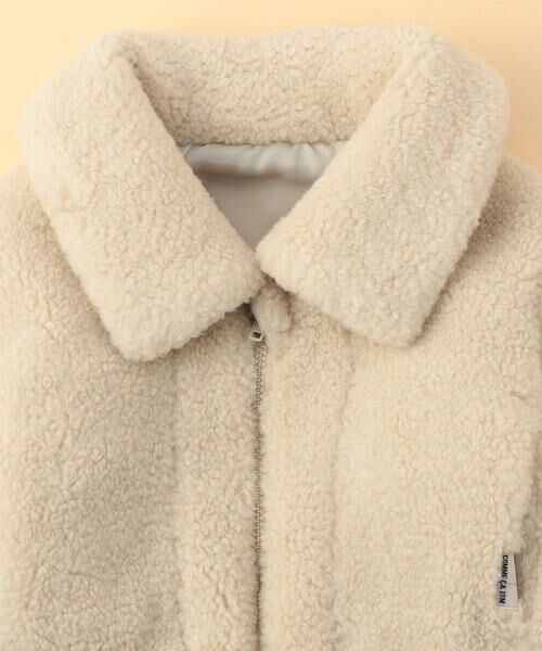 COMME CA ISM / コムサイズム ベビー・キッズグッズ | ボアフリース ショート ブルゾン(ベビーサイズ) | 詳細2