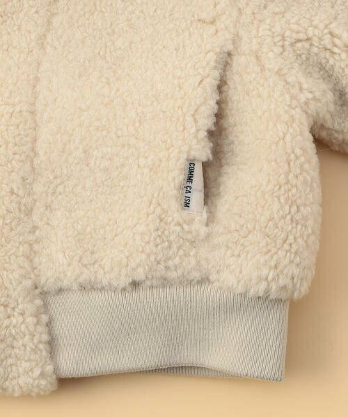 COMME CA ISM / コムサイズム ベビー・キッズグッズ | ボアフリース ショート ブルゾン(ベビーサイズ) | 詳細4
