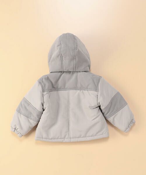 COMME CA ISM / コムサイズム ベビー・キッズグッズ | フード付き 中綿 ブルゾン (ベビーサイズ) | 詳細1