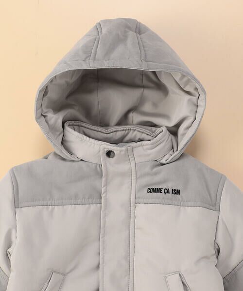 COMME CA ISM / コムサイズム ベビー・キッズグッズ | フード付き 中綿 ブルゾン (ベビーサイズ) | 詳細3