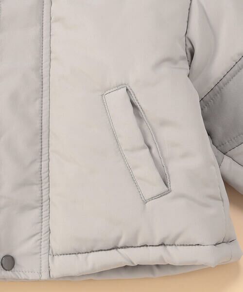 COMME CA ISM / コムサイズム ベビー・キッズグッズ | フード付き 中綿 ブルゾン (ベビーサイズ) | 詳細7