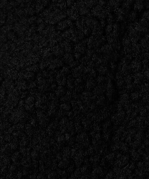 COMME CA ISM / コムサイズム ベビー・キッズグッズ | 【オンライン限定カラー:ブラック】リバーシブル キルト×ボア ブルゾン(ベビーサイズ) | 詳細3