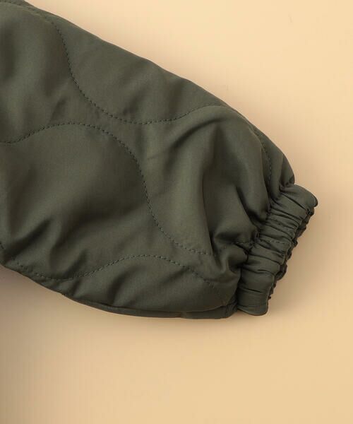 COMME CA ISM / コムサイズム ベビー・キッズグッズ | 【オンライン限定カラー:ブラック】リバーシブル キルト×ボア ブルゾン(ベビーサイズ) | 詳細10