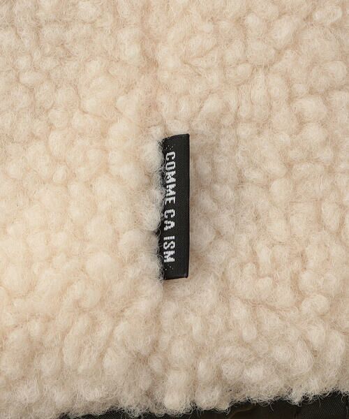 COMME CA ISM / コムサイズム ベビー・キッズグッズ | 【オンライン限定カラー:ブラック】リバーシブル キルト×ボア ブルゾン(ベビーサイズ) | 詳細13