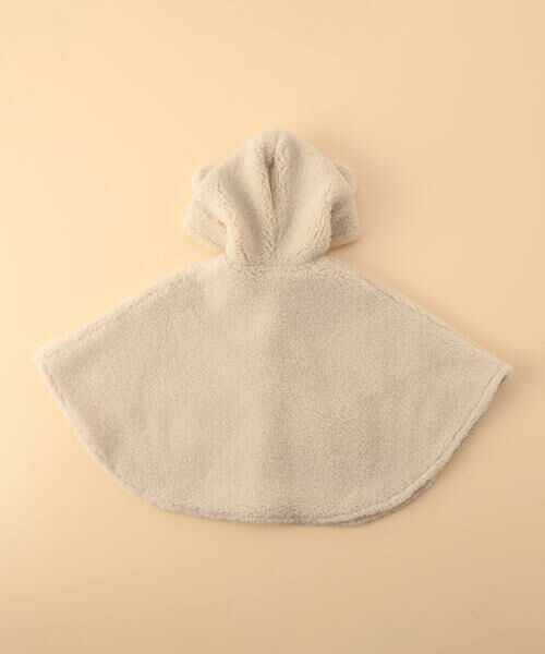 COMME CA ISM / コムサイズム ベビー・キッズグッズ | 【リバーシブル】クマ耳付き マント | 詳細6