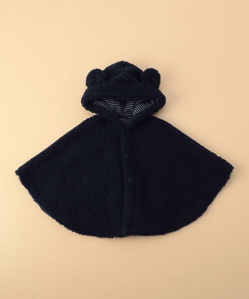 COMME CA ISM / コムサイズム ベビー・キッズグッズ | 【リバーシブル】クマ耳付き マント | 詳細16