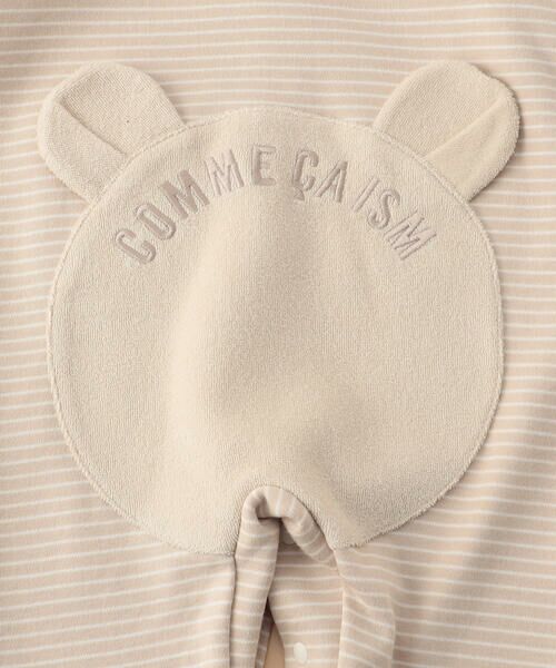 COMME CA ISM / コムサイズム ロンパース | クマ耳付き おしりパッチ ツーウェイオール | 詳細14