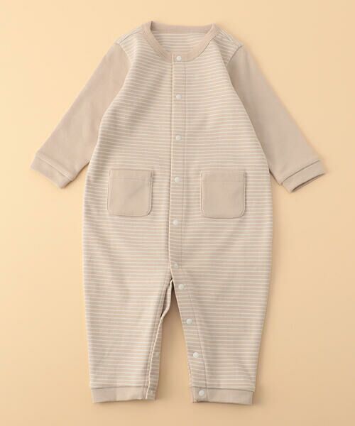 COMME CA ISM / コムサイズム ロンパース | クマ耳付き おしりパッチ ツーウェイオール | 詳細7