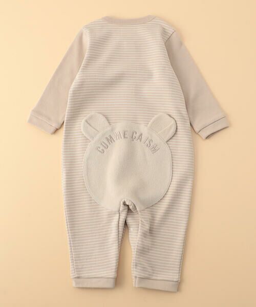 COMME CA ISM / コムサイズム ロンパース | クマ耳付き おしりパッチ ツーウェイオール | 詳細8