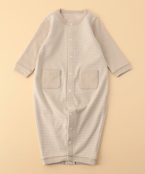 COMME CA ISM / コムサイズム ロンパース | クマ耳付き おしりパッチ ツーウェイオール | 詳細9