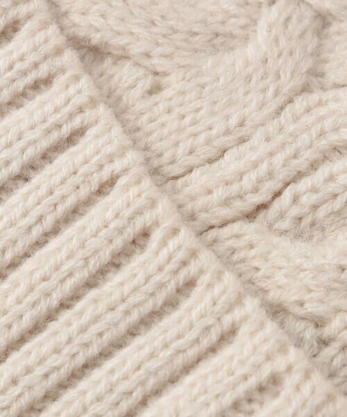 COMME CA ISM / コムサイズム ベビー・キッズグッズ | ぼんてん耳付き ニットキャップ | 詳細6