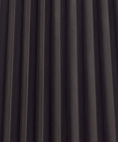 COMME CA ISM / コムサイズム ロング・マキシ丈スカート | 合成皮革プリーツスカート | 詳細9