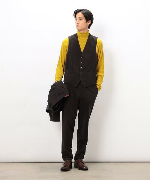 COMME CA ISM / コムサイズム セットアップ | 【セットアップ対応】トリコットコーデュロイ パンツ | 詳細1