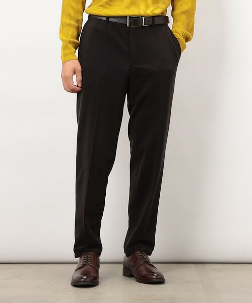 COMME CA ISM / コムサイズム セットアップ | 【セットアップ対応】トリコットコーデュロイ パンツ(チャコール)