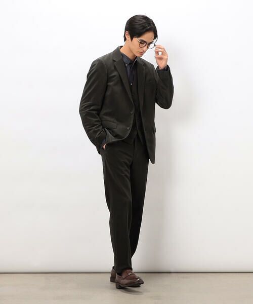 COMME CA ISM / コムサイズム セットアップ | 【セットアップ対応】トリコットコーデュロイ パンツ | 詳細23