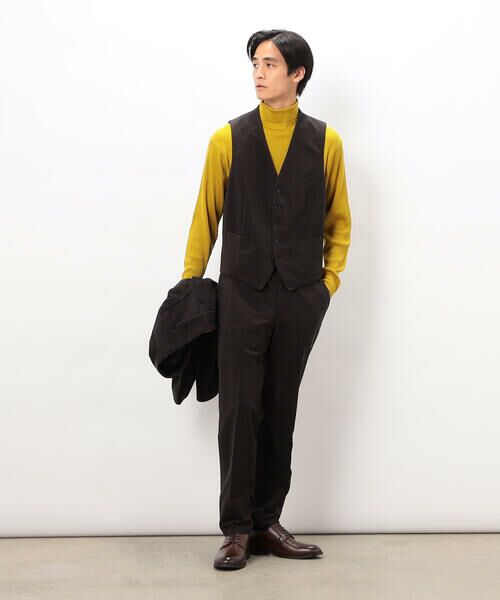 COMME CA ISM / コムサイズム セットアップ | 【セットアップ対応】トリコットコーデュロイ ベスト | 詳細5