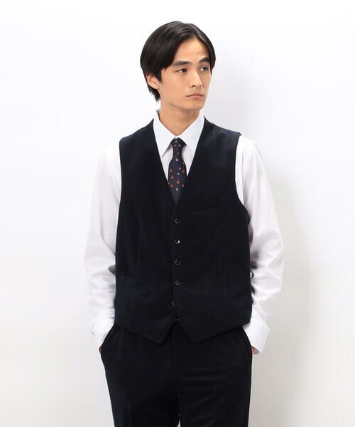 COMME CA ISM / コムサイズム セットアップ | 【セットアップ対応】トリコットコーデュロイ ベスト | 詳細14