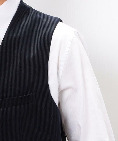 COMME CA ISM / コムサイズム セットアップ | 【セットアップ対応】トリコットコーデュロイ ベスト | 詳細19