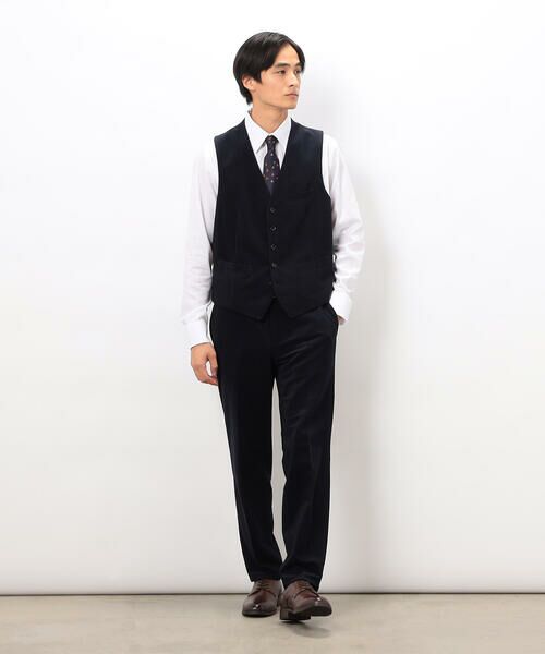 COMME CA ISM / コムサイズム セットアップ | 【セットアップ対応】トリコットコーデュロイ ベスト | 詳細10