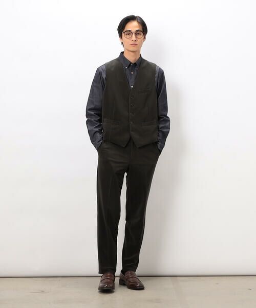 COMME CA ISM / コムサイズム セットアップ | 【セットアップ対応】トリコットコーデュロイ ベスト | 詳細27