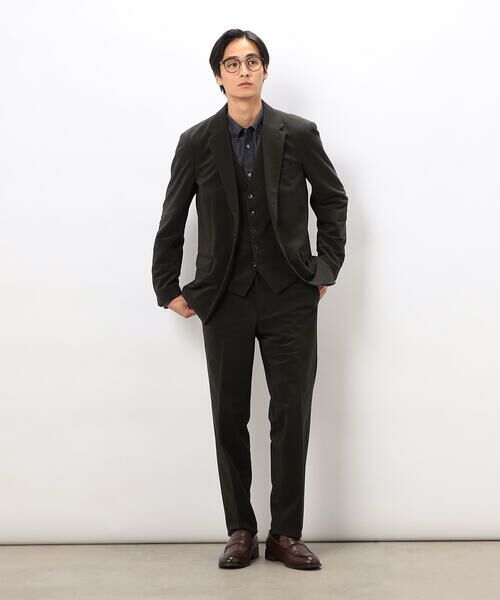 COMME CA ISM / コムサイズム セットアップ | 【セットアップ対応】トリコットコーデュロイ ベスト | 詳細28