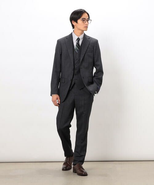 COMME CA ISM / コムサイズム セットアップ | YUNSA クラシック3ピーススーツ | 詳細2