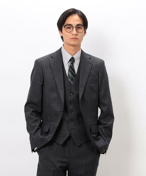 COMME CA ISM / コムサイズム セットアップ | YUNSA クラシック3ピーススーツ | 詳細5