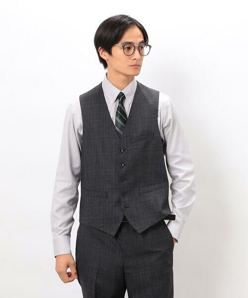 COMME CA ISM / コムサイズム セットアップ | YUNSA クラシック3ピーススーツ | 詳細6